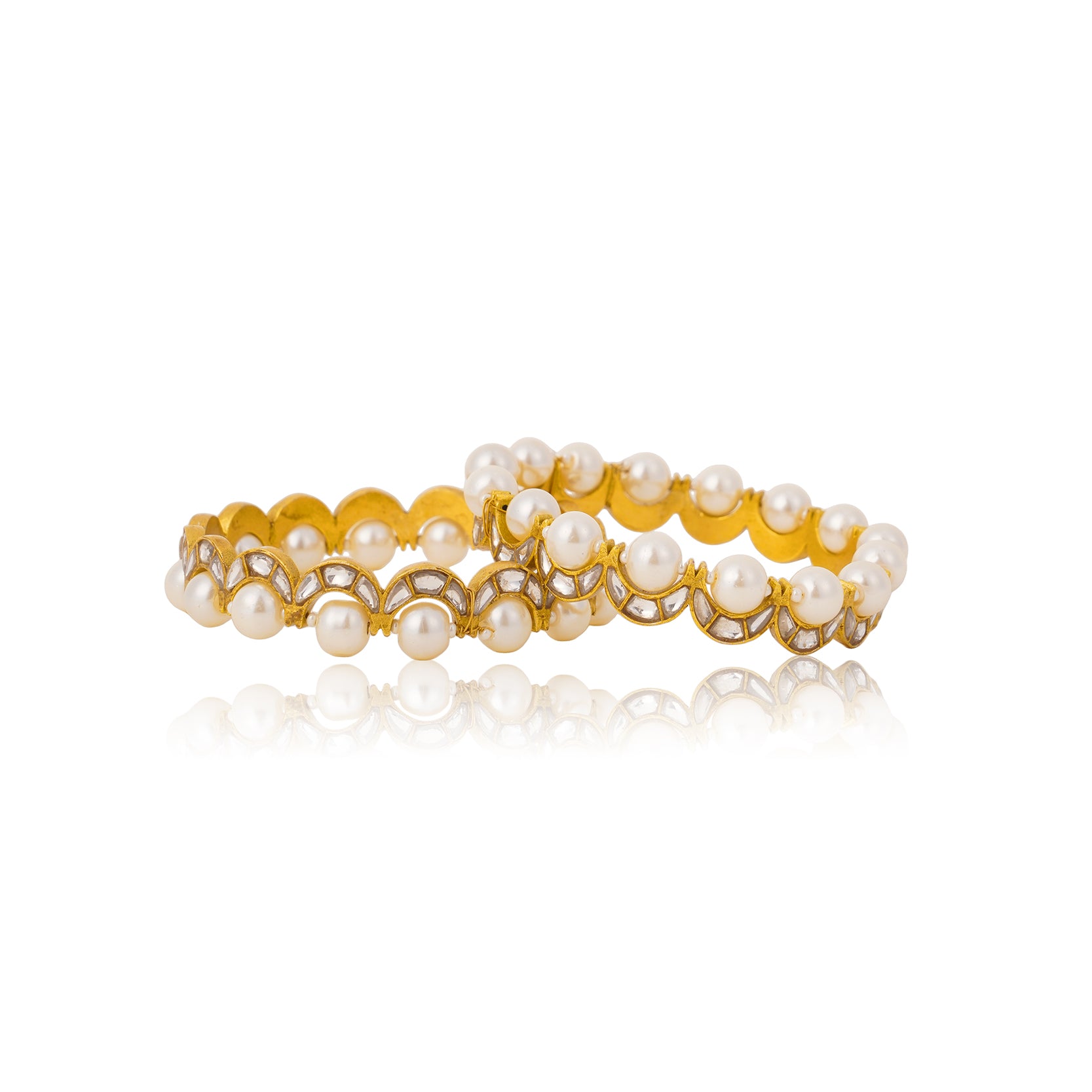 Motiya Sitara Bangles
