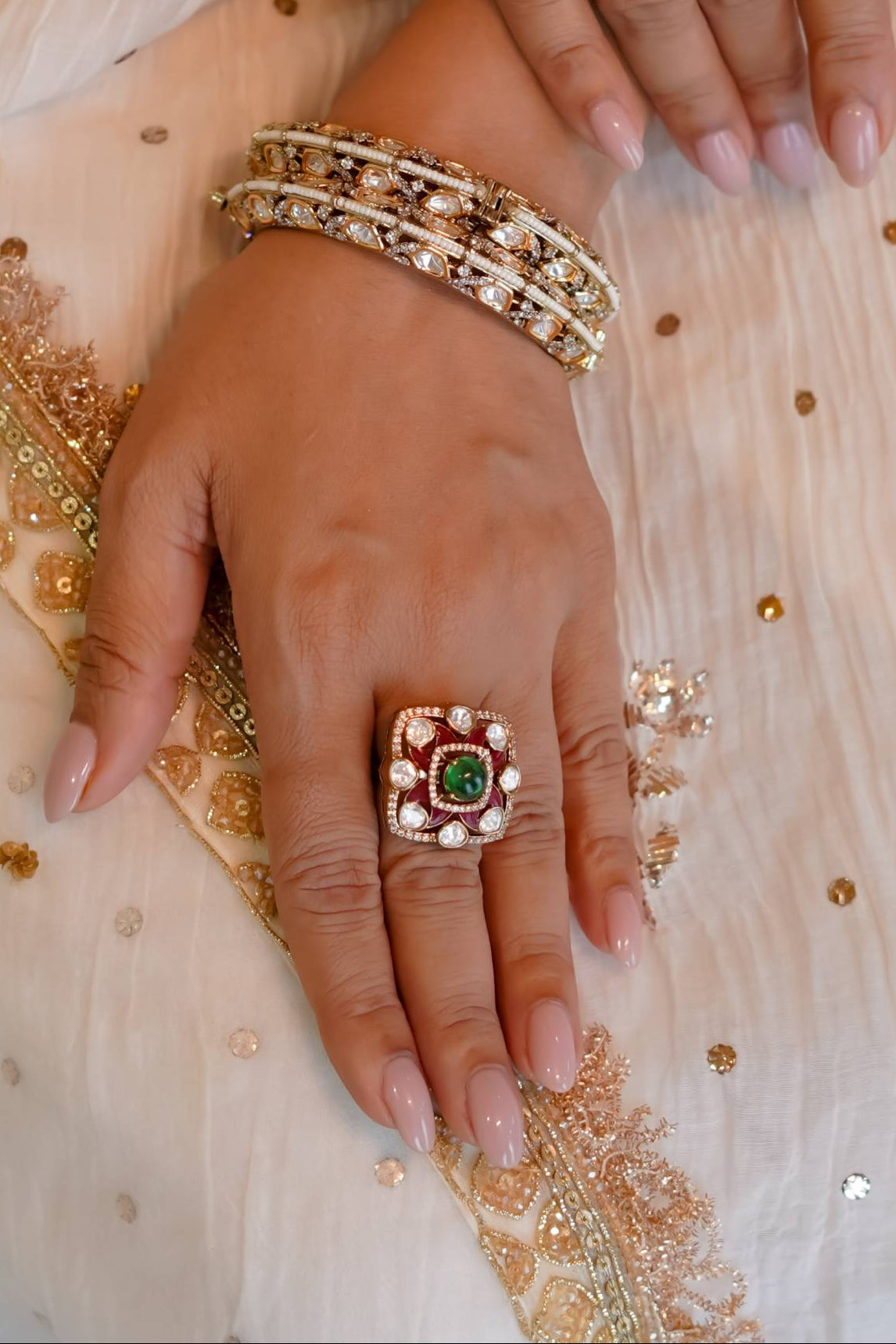 Rajwada Radiance Ring