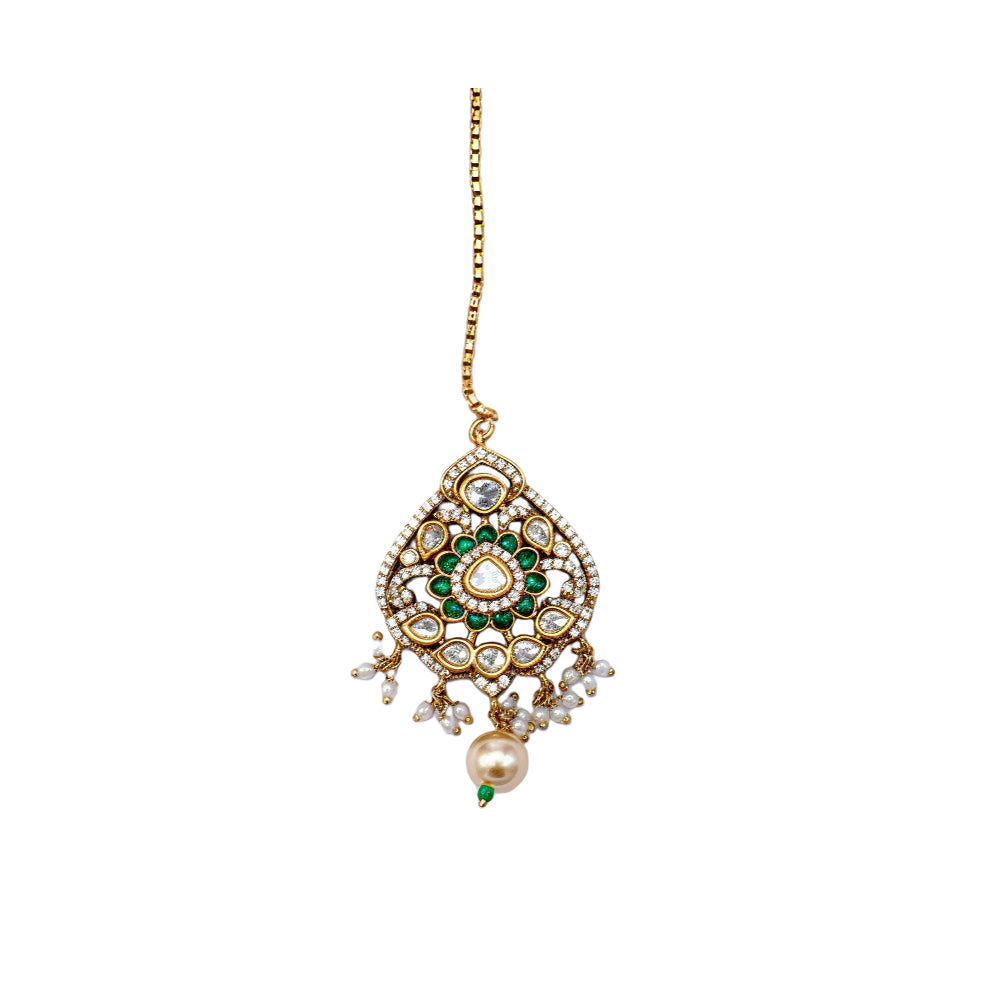 Viraasat Panna Necklace