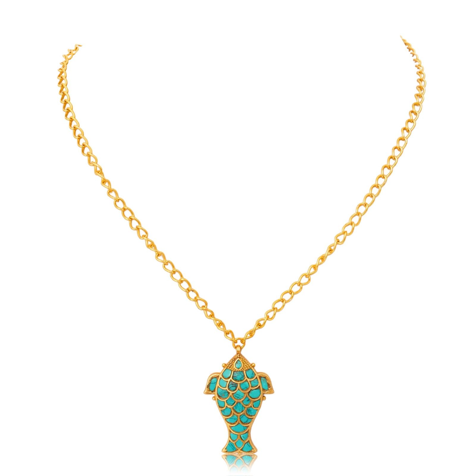 Meenakari Parrot Pendant - ruby pink with grey pearl drops